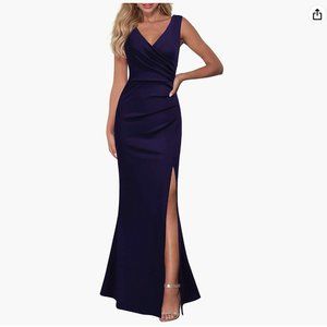 Navy Gown NWT